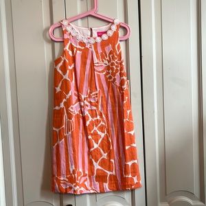 NWT Lilly for target girls shift dress size M(7-8).